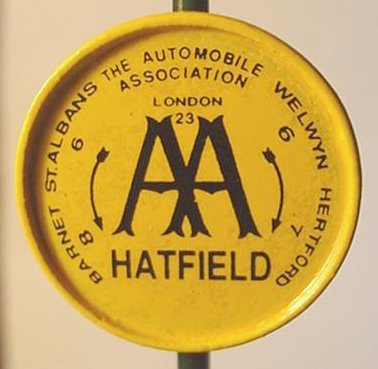 Hatfield model sign
